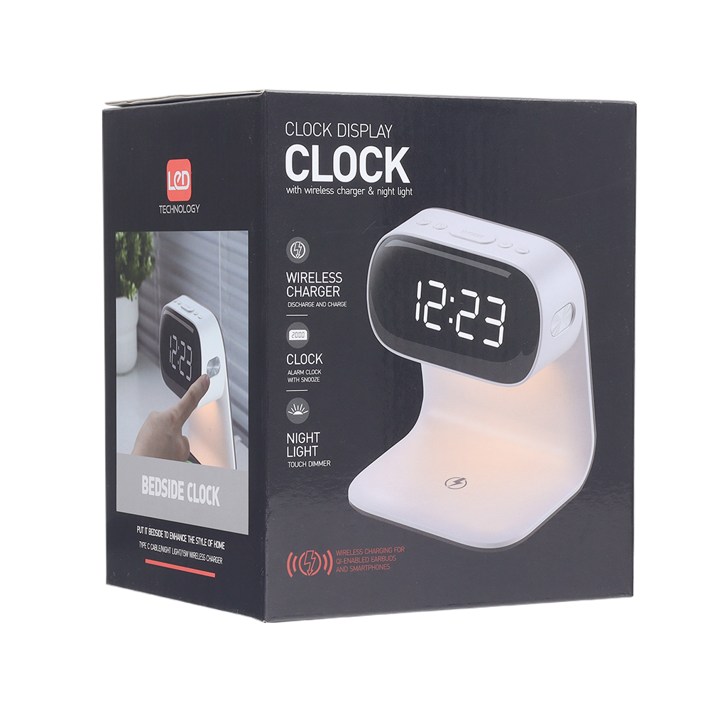 Cargador Inalambrico + Reloj - A40 3