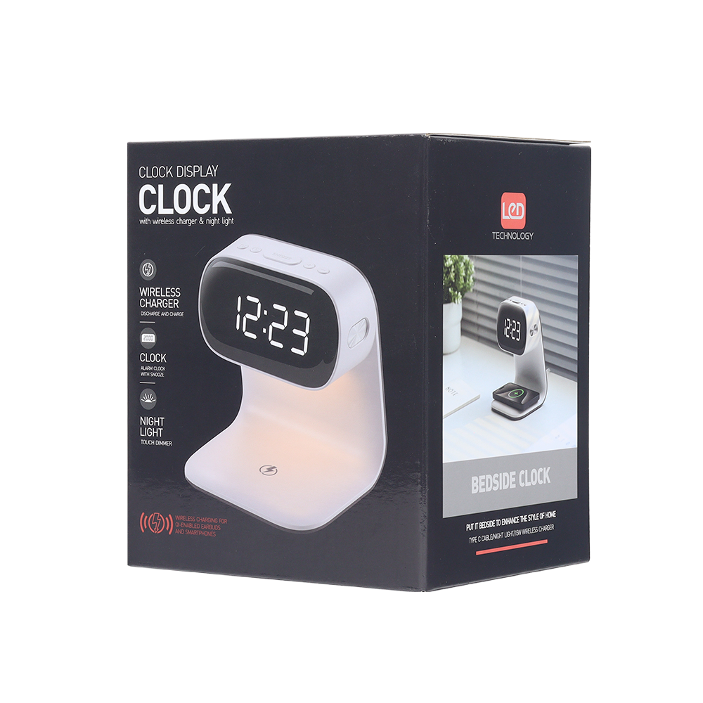 Cargador Inalambrico + Reloj - A40 2