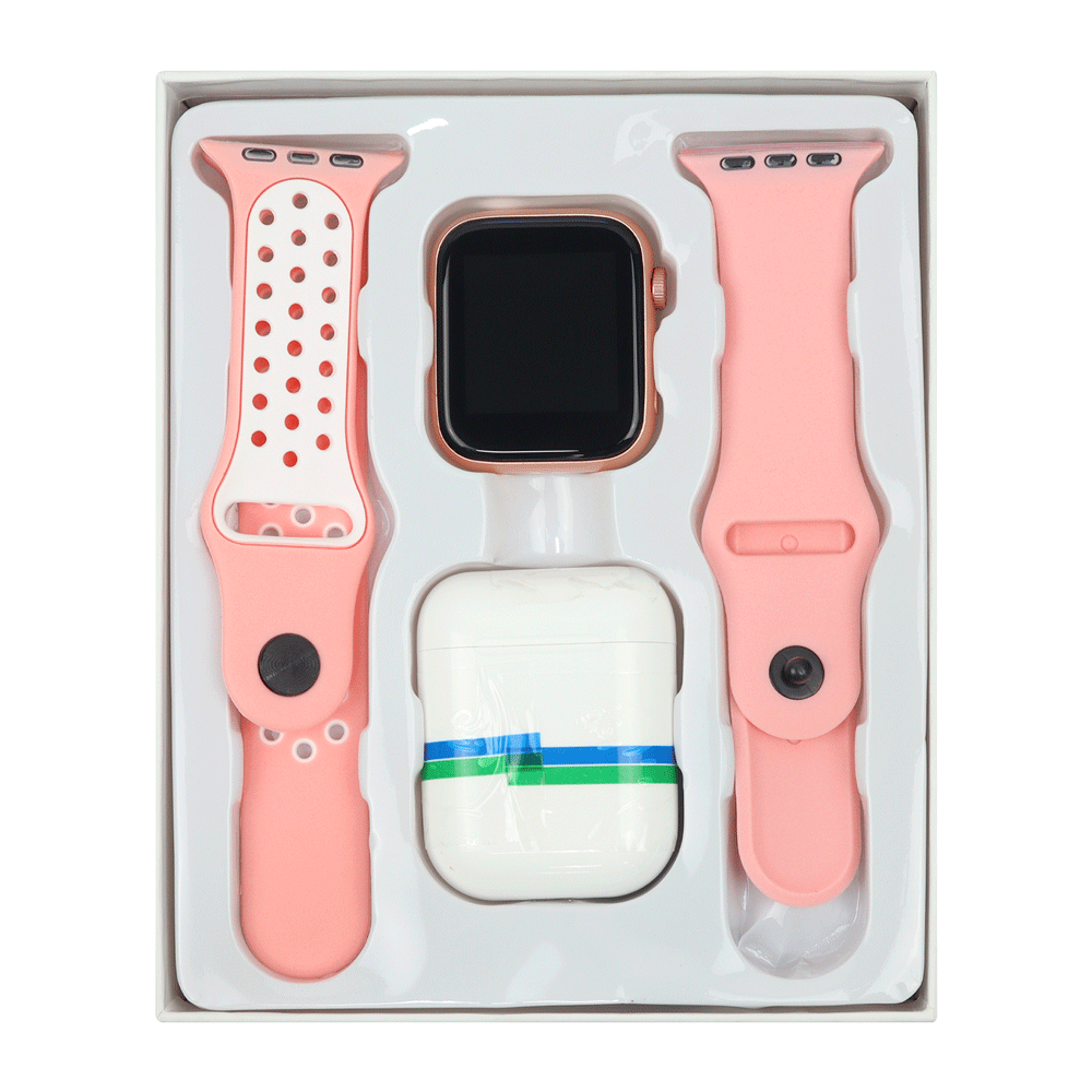 Smartwatch Pink Set - I7Promaxl 2