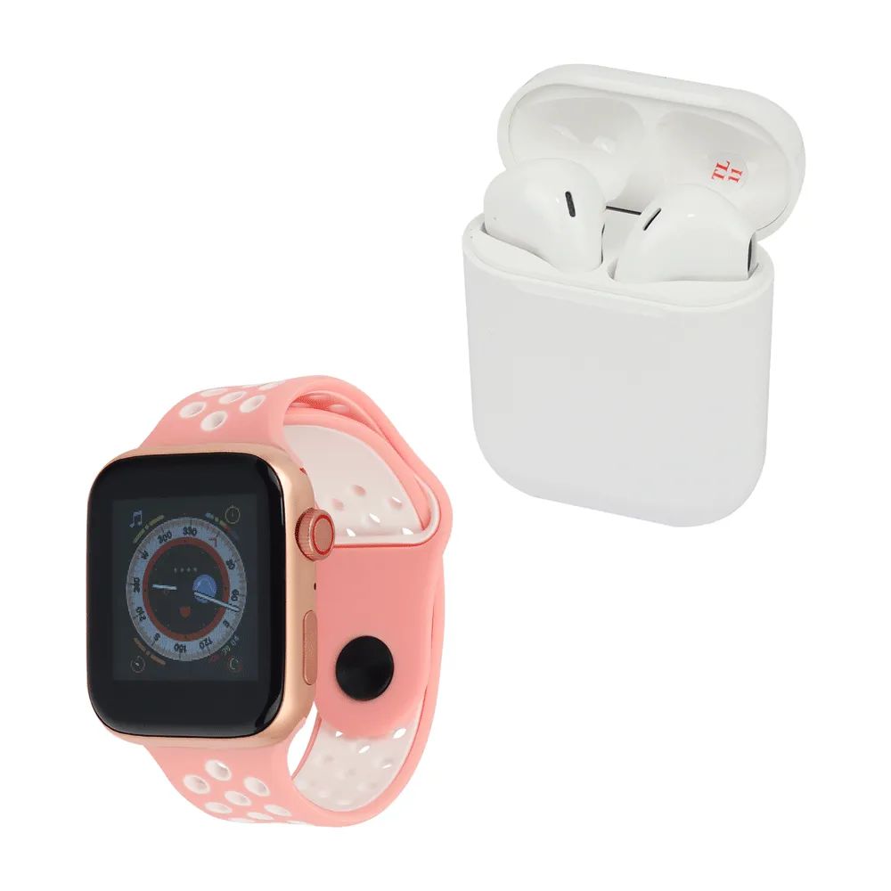 Smartwatch pink set - i7promaxl