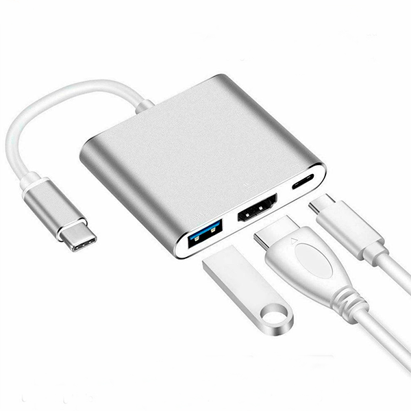 Cable Adaptador Tipo C 3 En 1