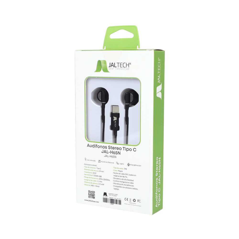 Audifonos Stereo Tipo C Jal-H65N 2