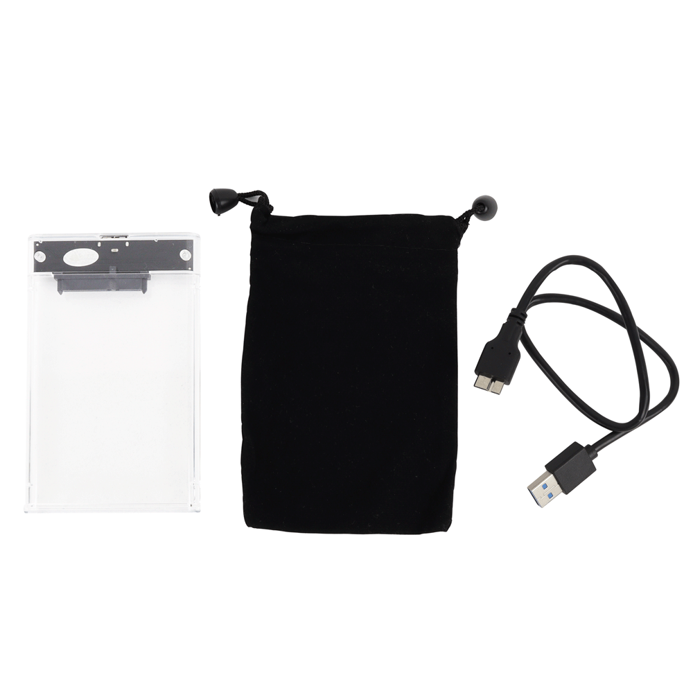 Caja Sata 2.5 Plg Usb 3.0 Transparente
