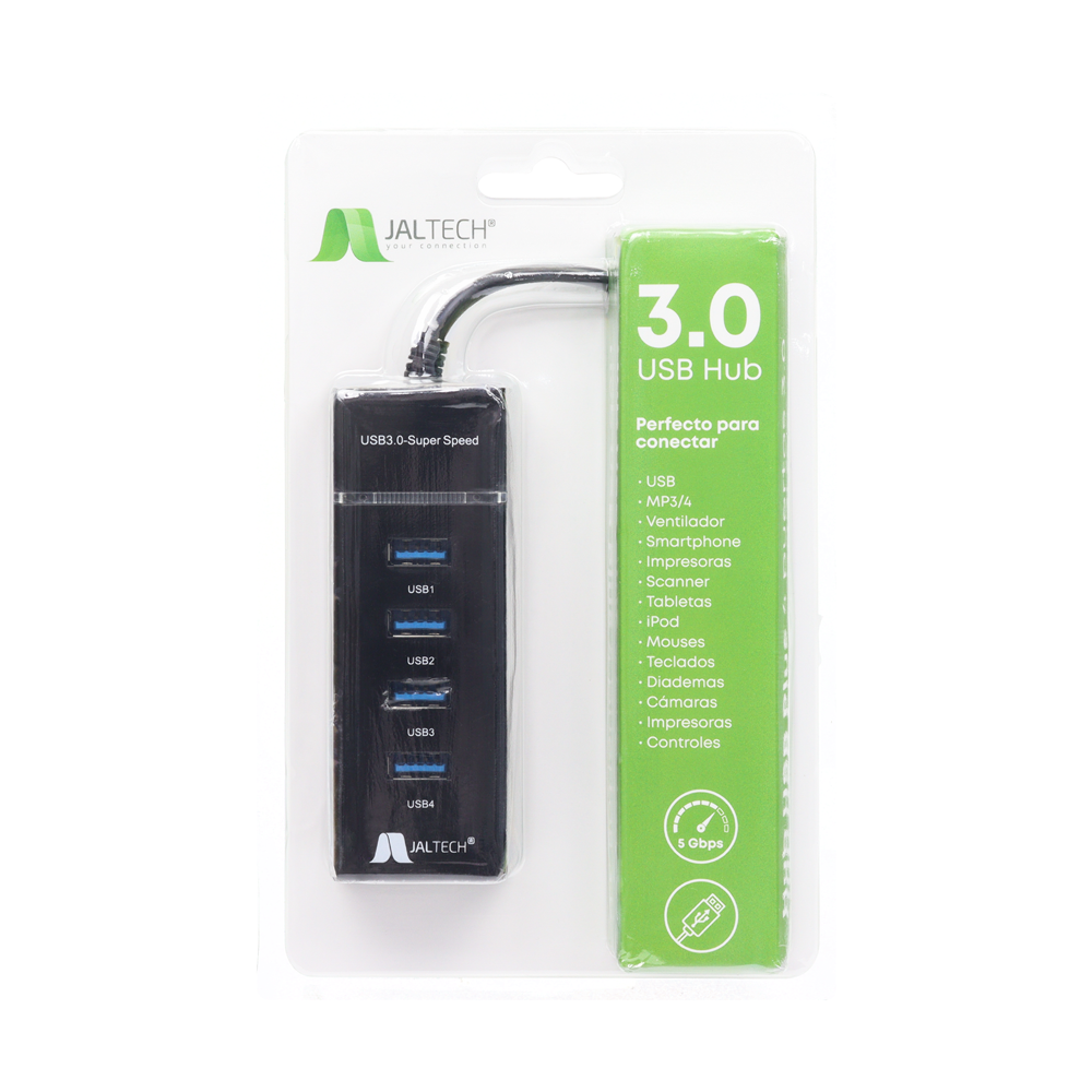 Hub Usb 3.0 X4 Plus - Hub-4A 3