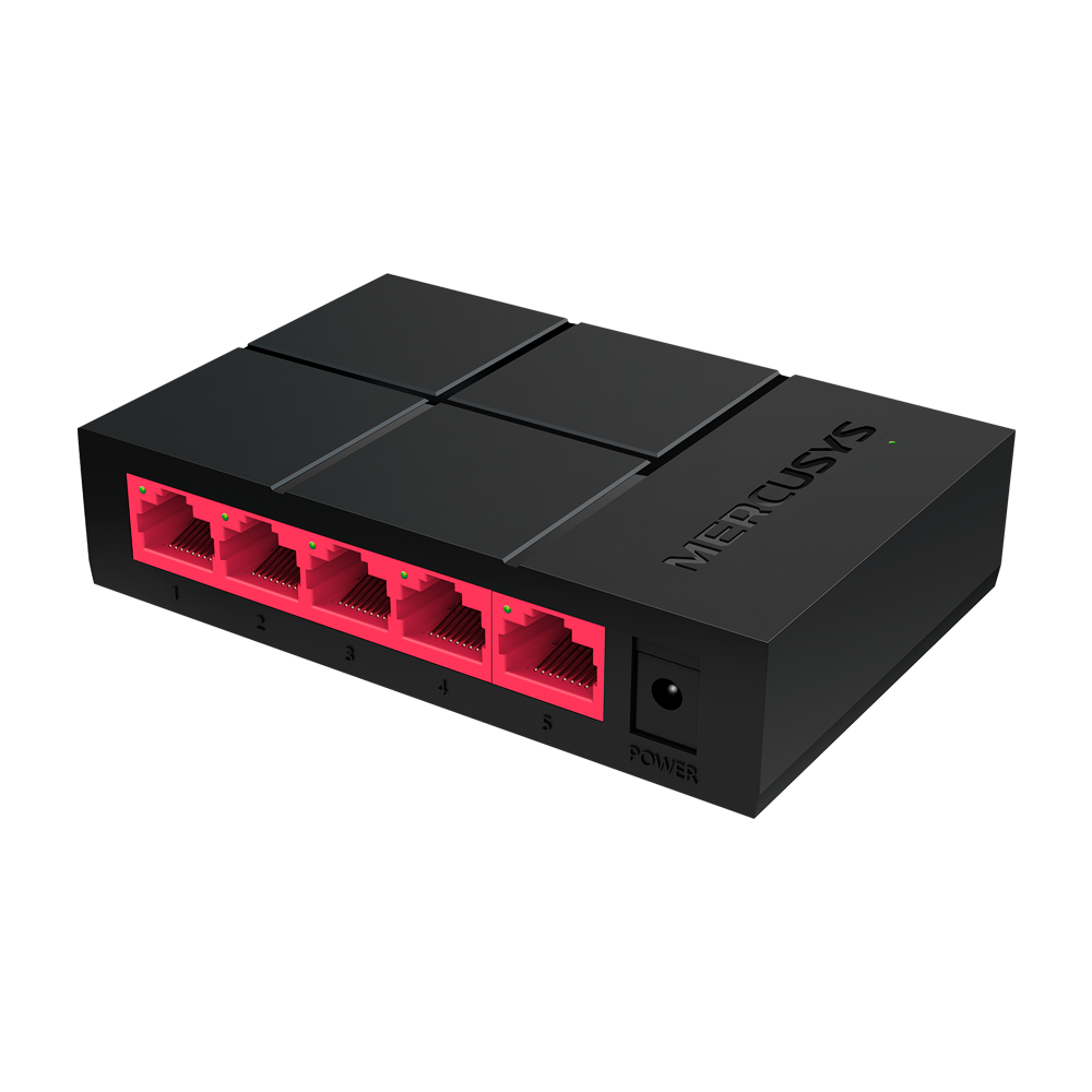 Swiche De 5Puertos 10/100/1000 Ms105G 2