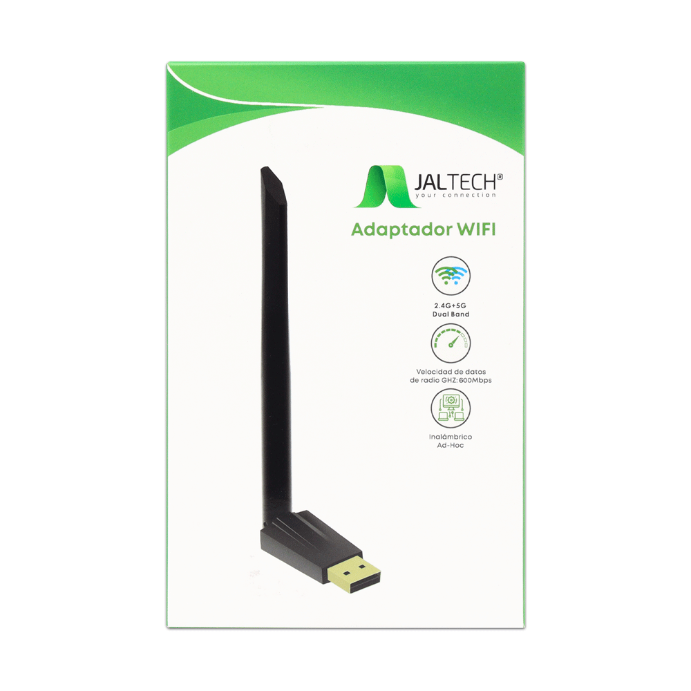Adaptador Wifi Antena Fija 600M 3