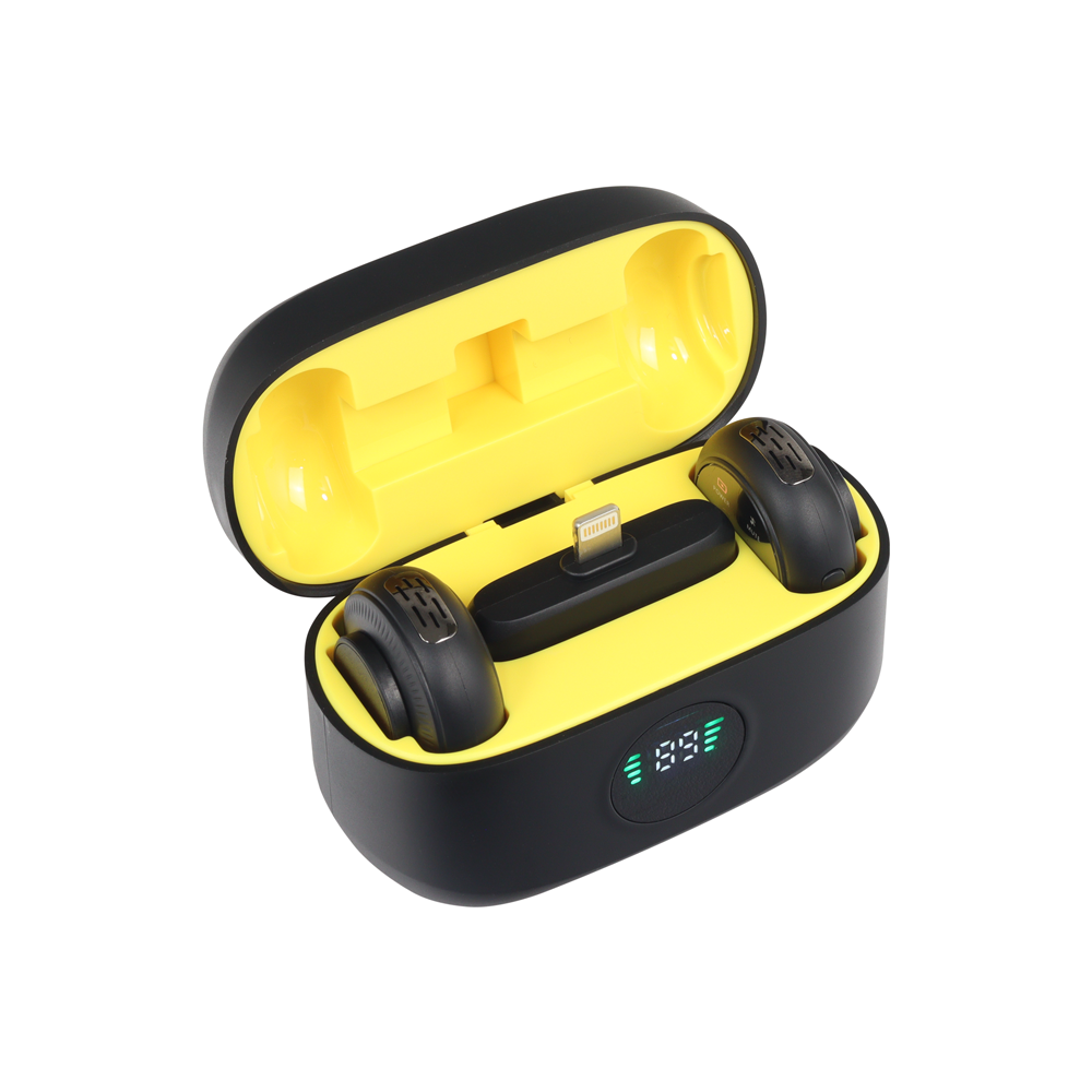 Micrófonos Dual Tx Clip 2.4G