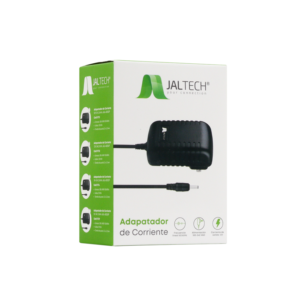 Adaptador Corriente 12V-3A 2.5Mm Jal-Ad02P 3