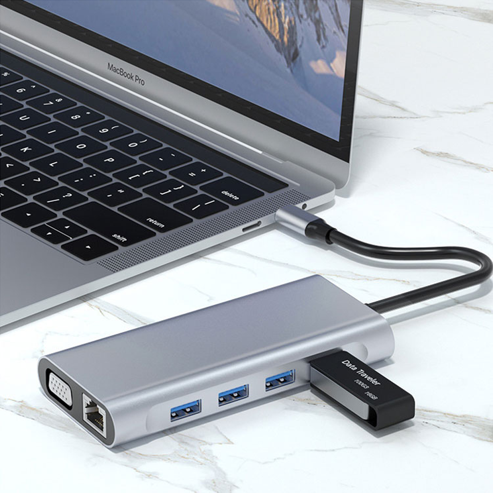 Hub Usb Tipo C 11 En 1 Hdtv - Ap26 3