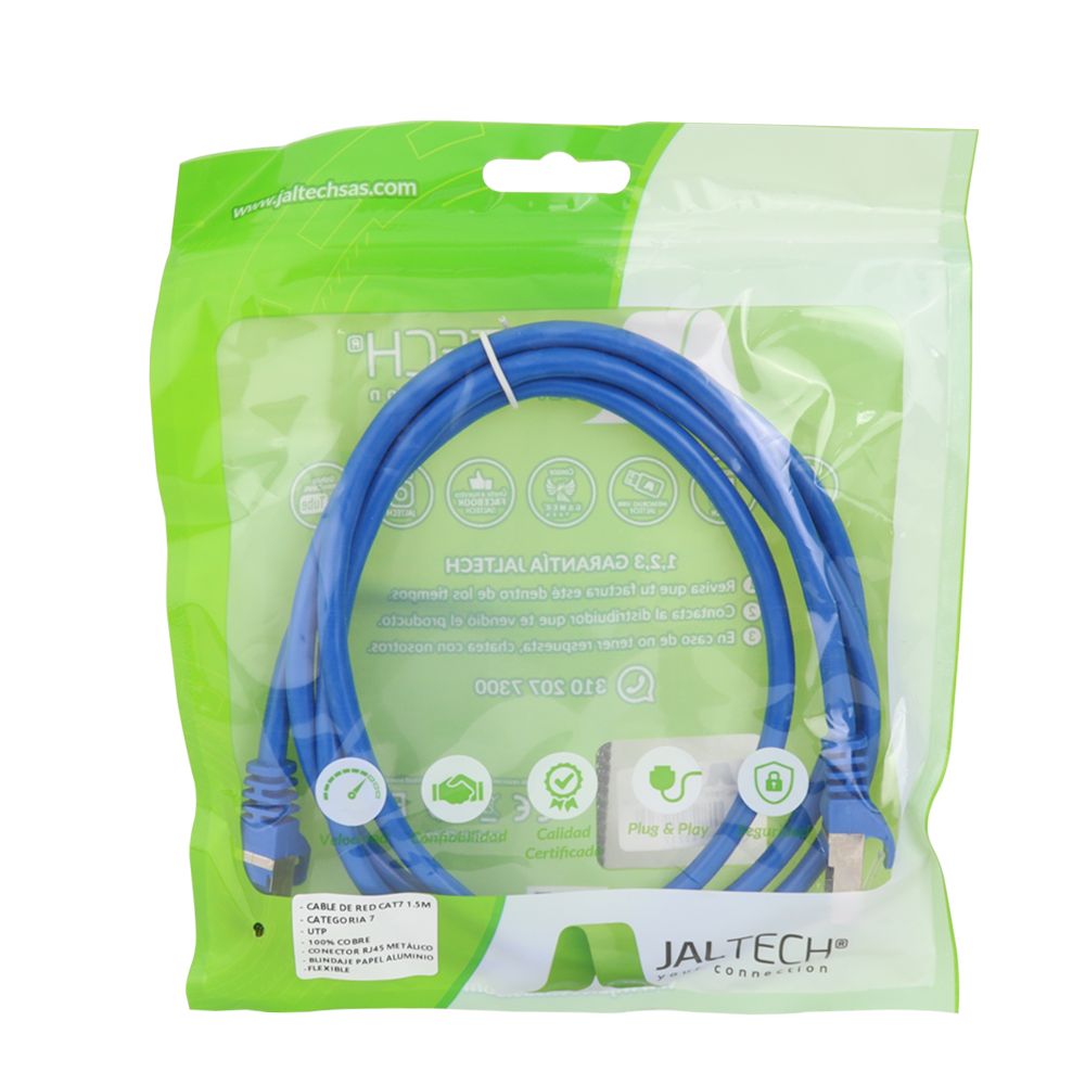 Cable De Red Cat.7 1.5Mts 3