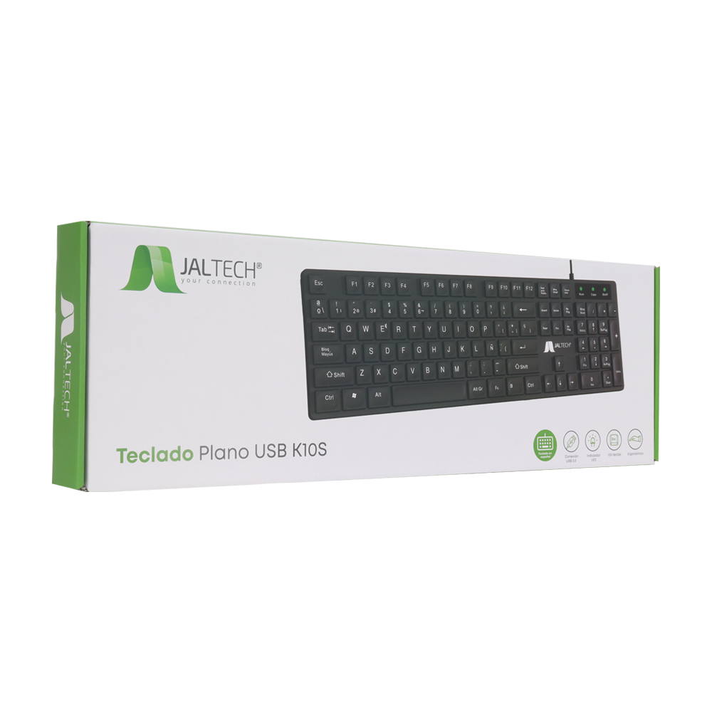 Teclado Plano Usb - K10S 2
