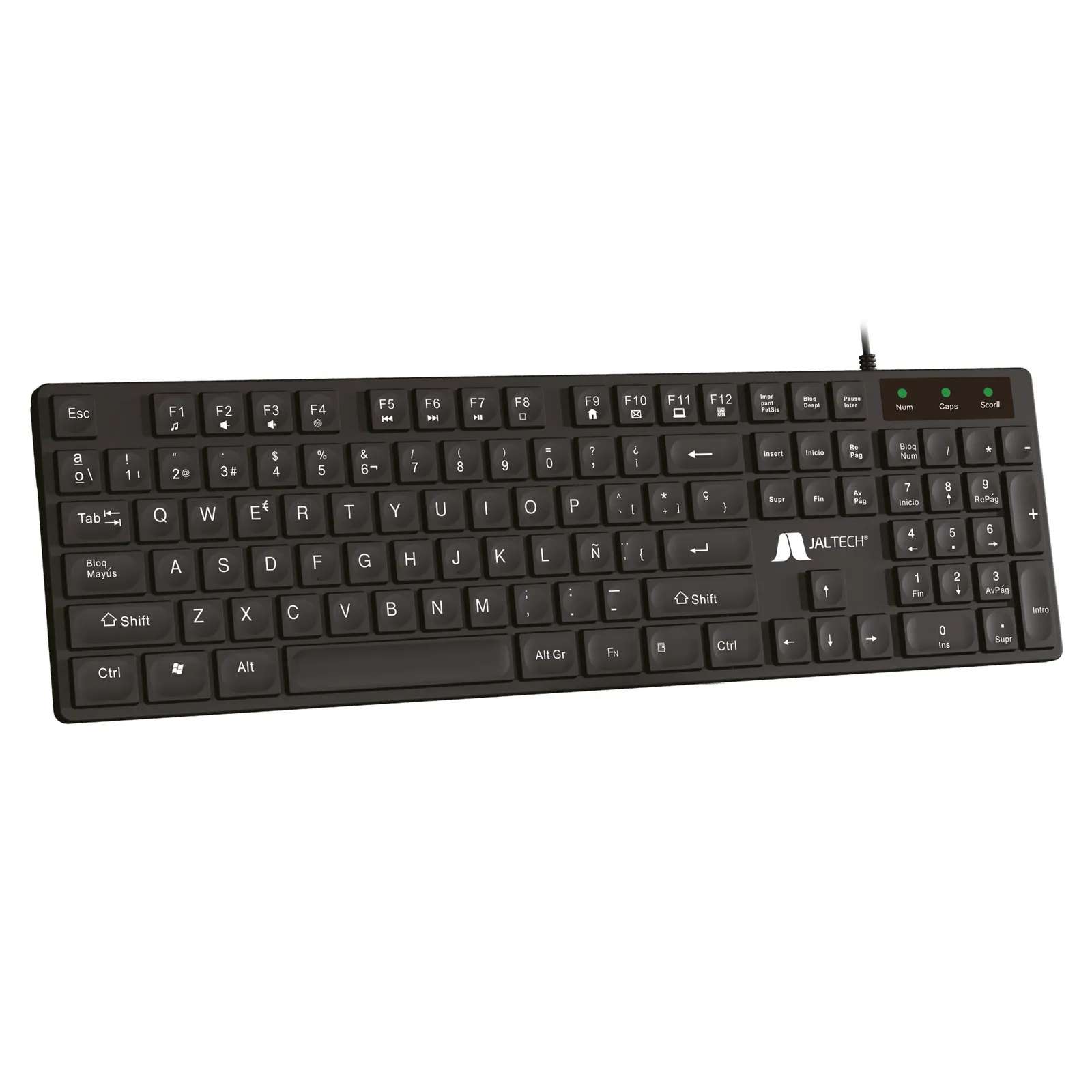 Teclado plano usb - k10s