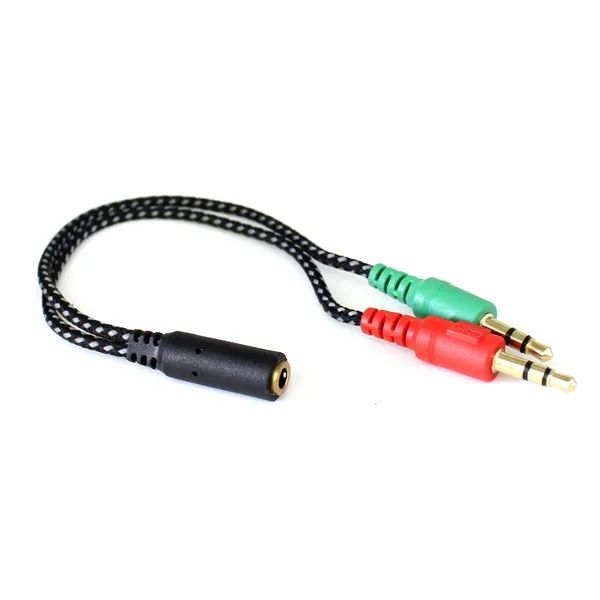 Cable Y De Audio Acordonado 2