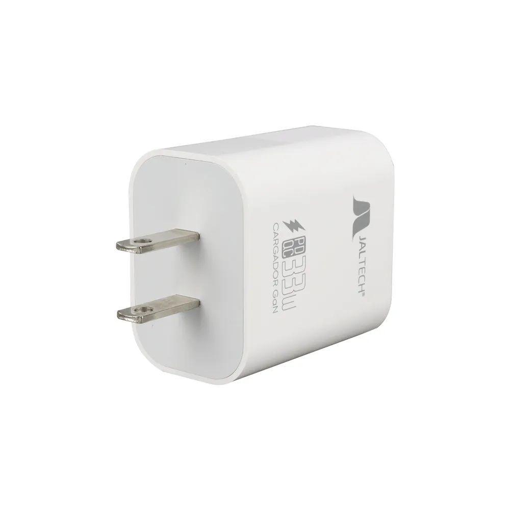 Convertidor Gan 33W Qc 3.0 Con Cable Tipo C Jal-T47 4