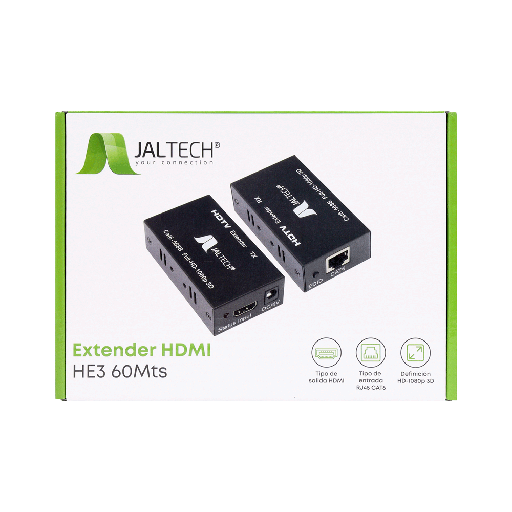 Extender Hdmi He3 60Mtr 2
