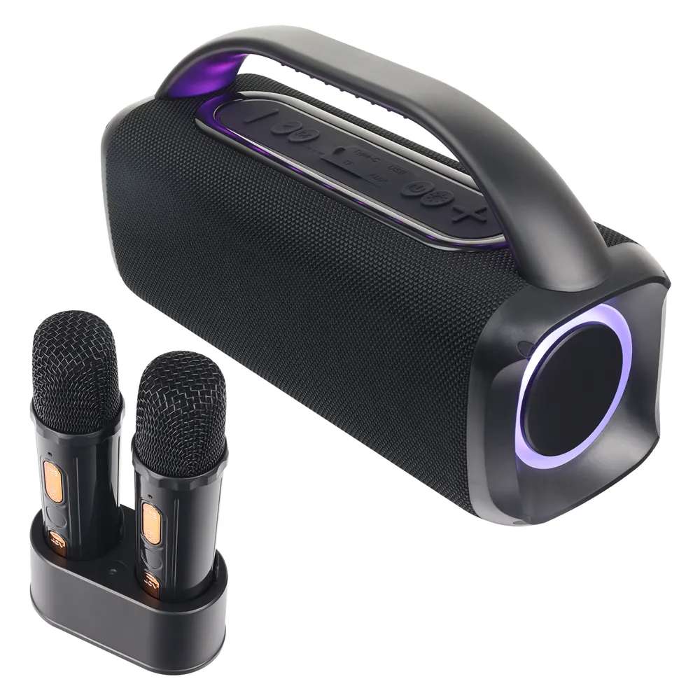 Speaker bt boombox + mics - x993k