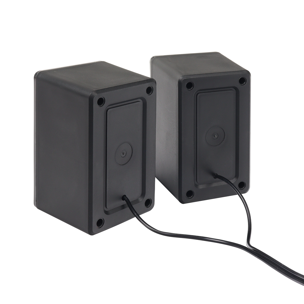Parlantes Usb Pc Black - D12 3