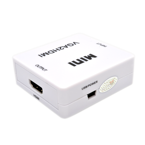 Caja Convertidora Vga A Hdmi Audio 3