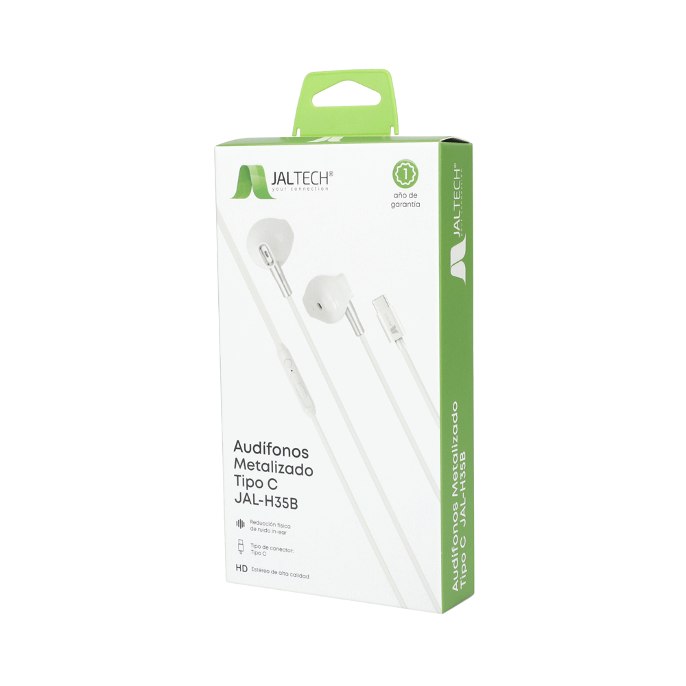 Audifonos Metalizado Tipo C Jal-H35B 3