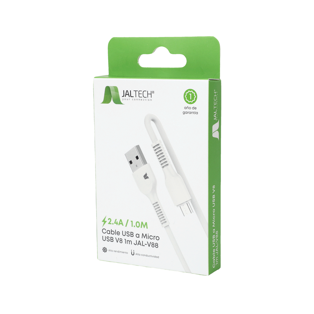 Cable Usb A Micro Usb V8 1M Jal-V88 2