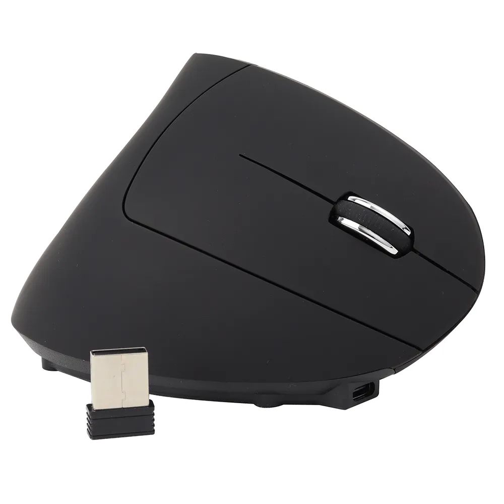 Mouse Vertical Inalam. Recargable Led 4