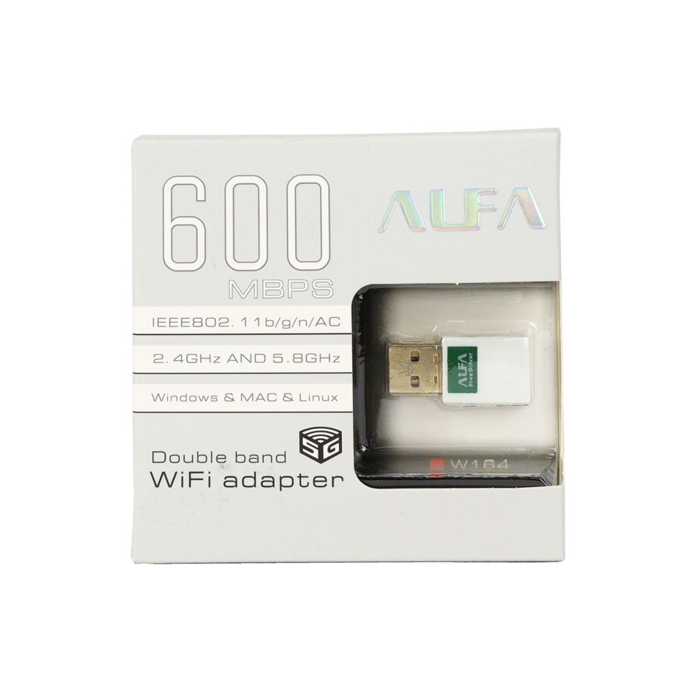 Adaptador Wifi Ac Dual Band 600M 3
