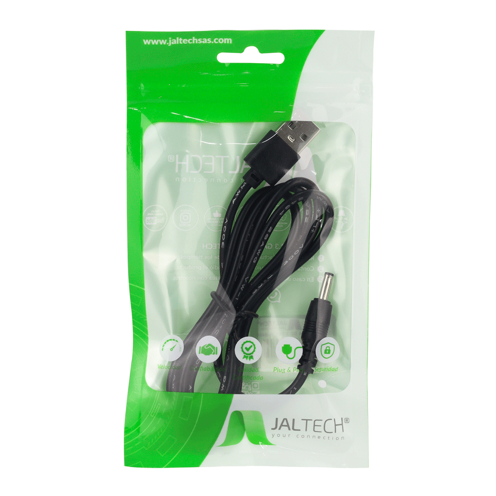 Cable Usb A Dc 3.5X1.35 3