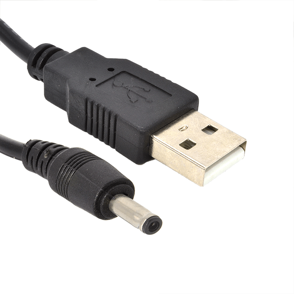Cable Usb A Dc 3.5X1.35