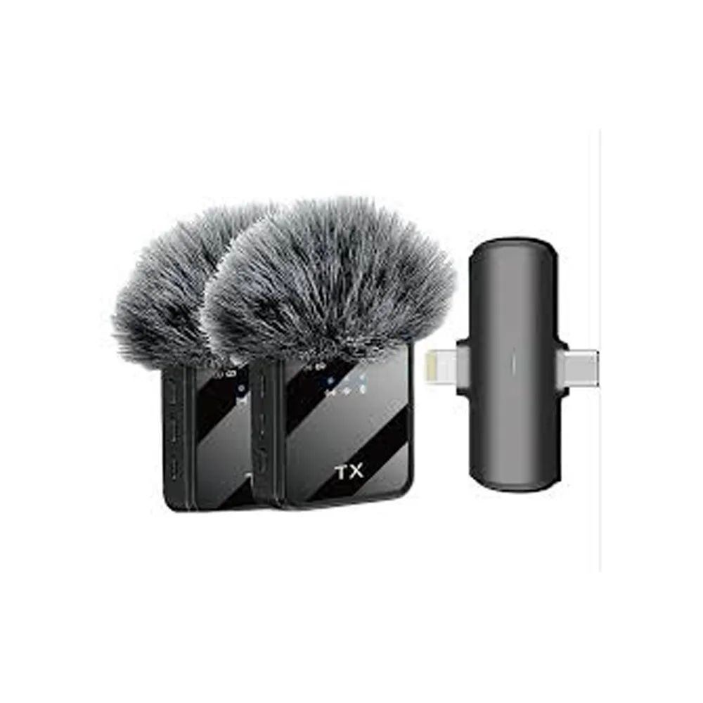Microfono Tx Peludo 2 En 1 Set X2 - F15 4