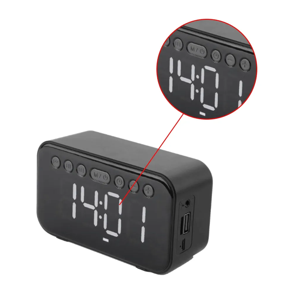 Speaker Bt Clock - A5 2