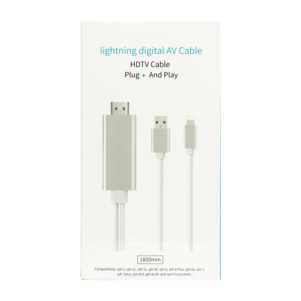 Cable Otg Lightning A Hdmi Full Hd 3