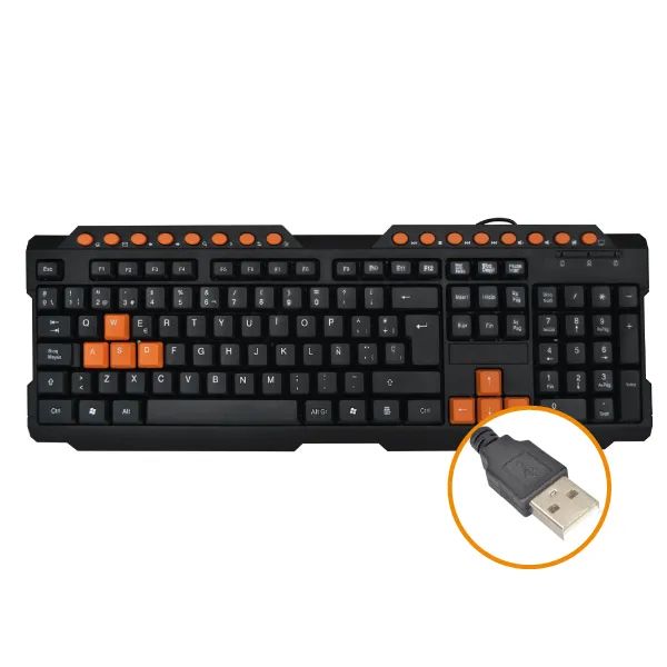 Teclado Basik Tech Multimedia 4