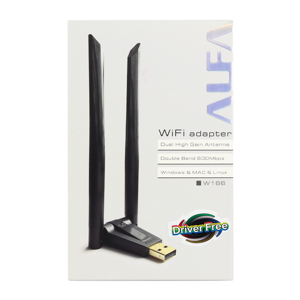 Adaptador Wifi Doble Antena 600M 2