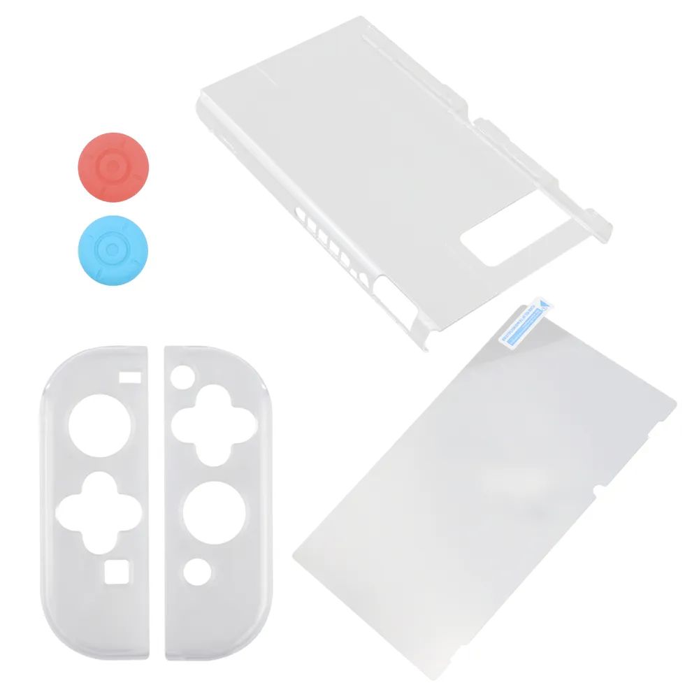 Funda Protectora Cristal 6 En 1 Nintendo Switch - Hssw370