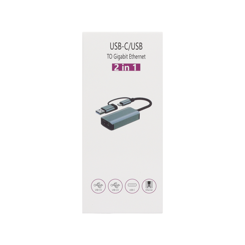 Convertidor Usb Y Usb C A Gigabit Rj45 - Ap-63 3