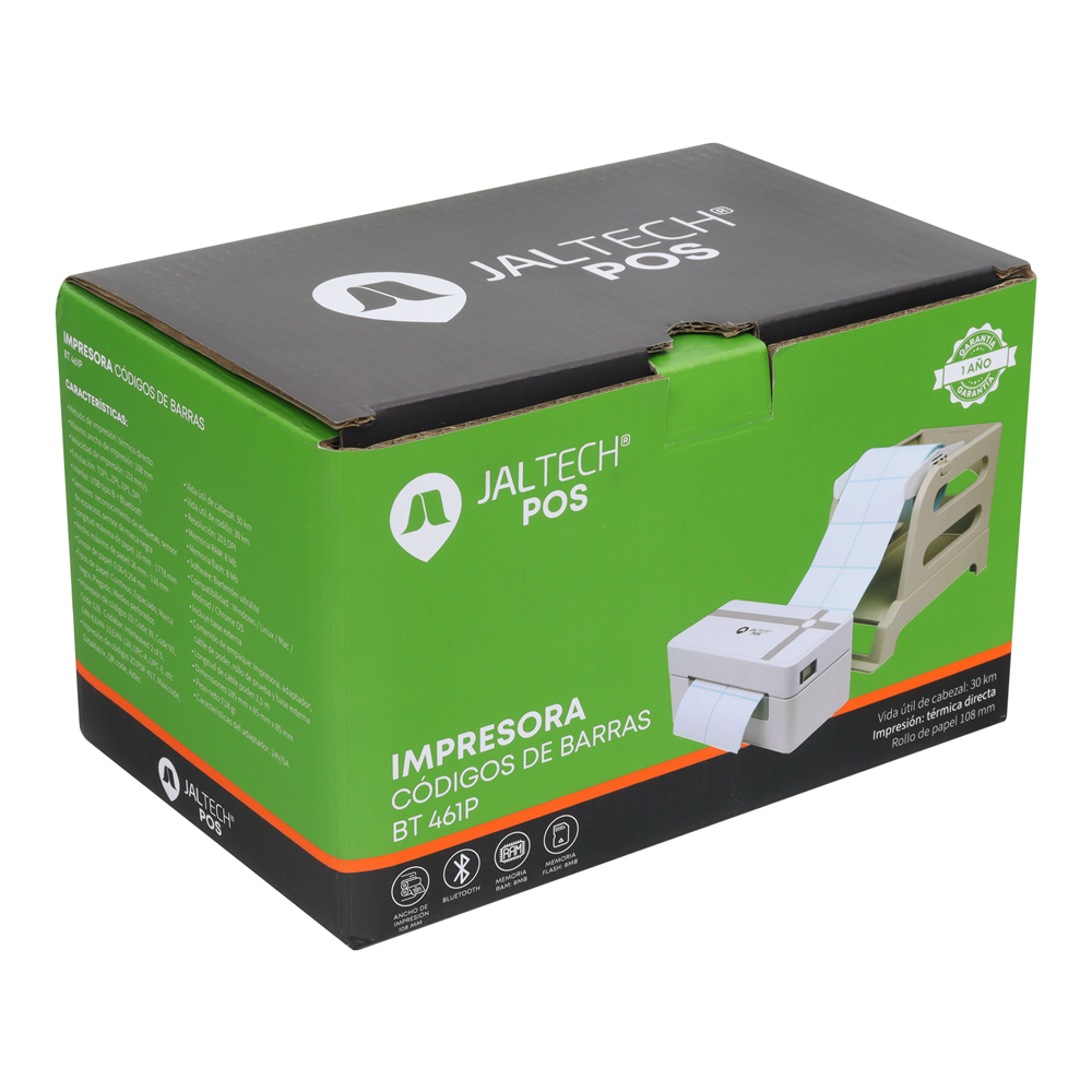 Impresora Codigos De Barra Bt 461P 2