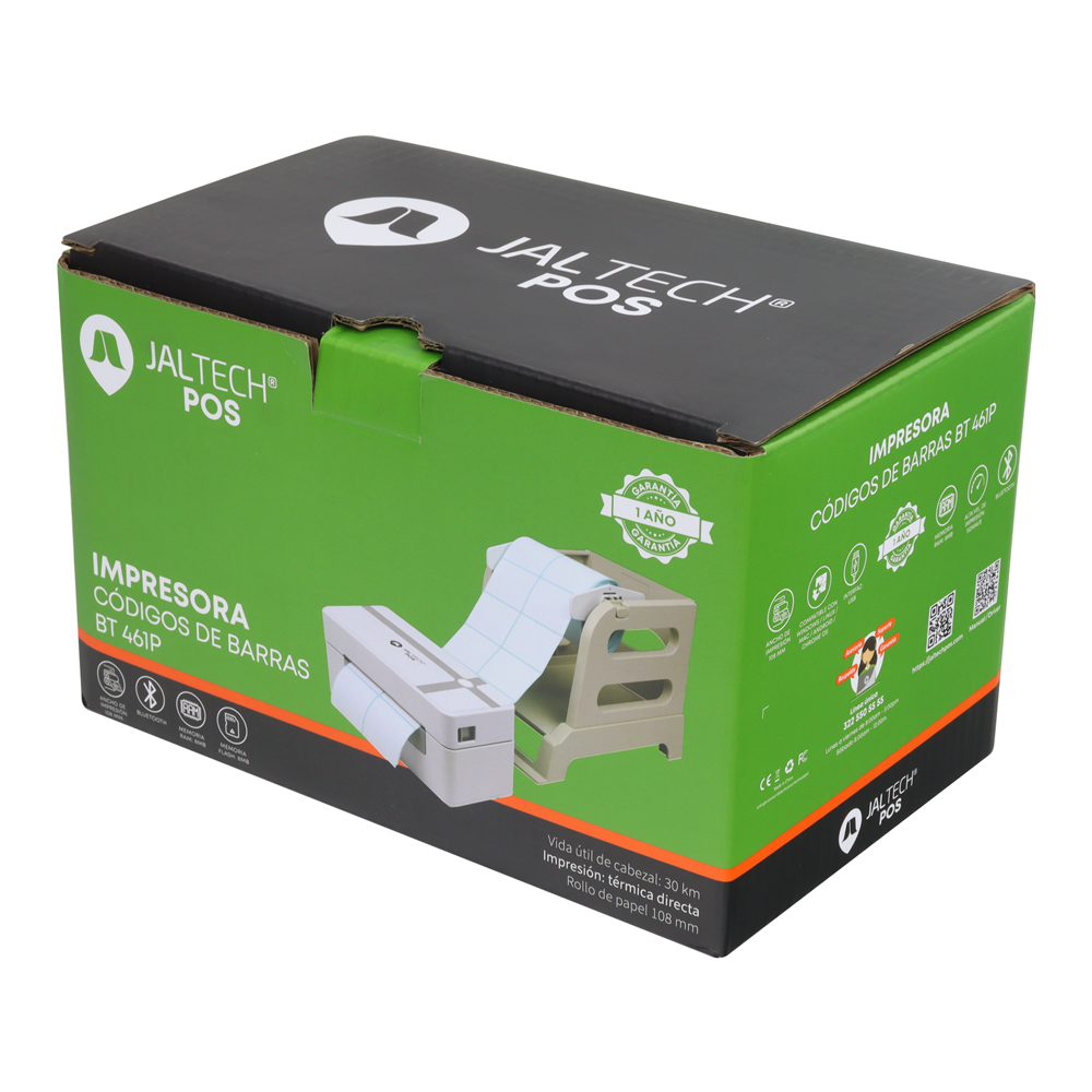Impresora Codigos De Barra Bt 461P 3
