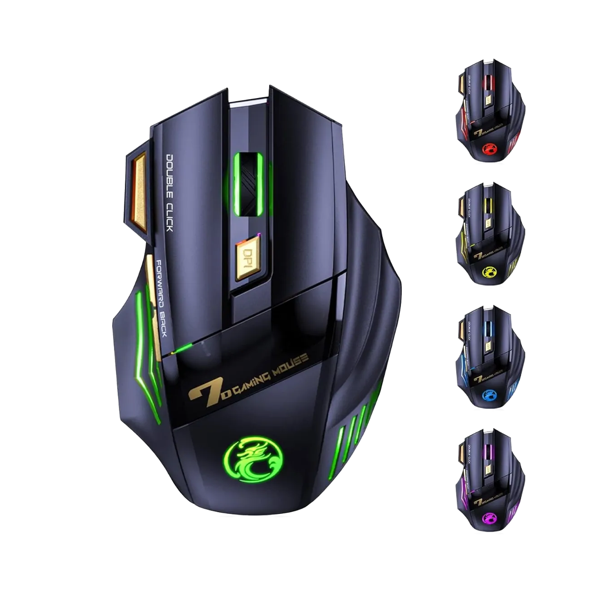 Mouse Gamer Led Bt/2.4 G X7 2