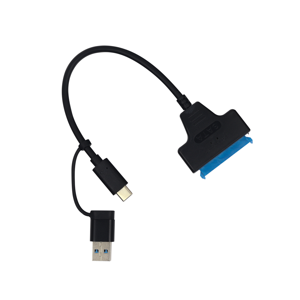 Cable Usb + Tipo C 3.0 A Sata 2.5Plg 2