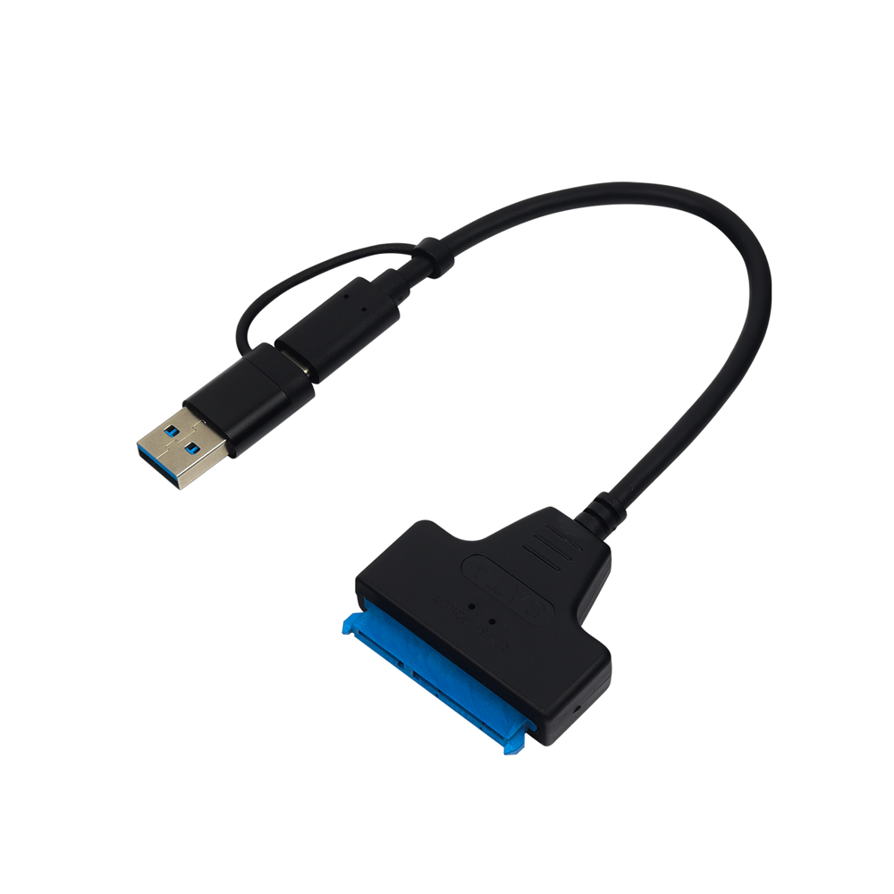 Cable Usb + Tipo C 3.0 A Sata 2.5Plg