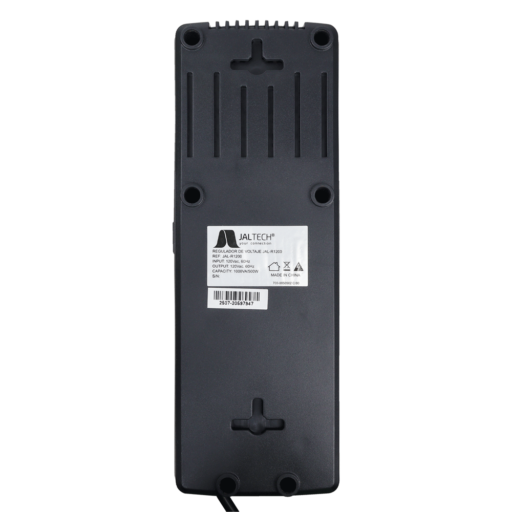 Regulador De Voltaje Jal-R1200 3