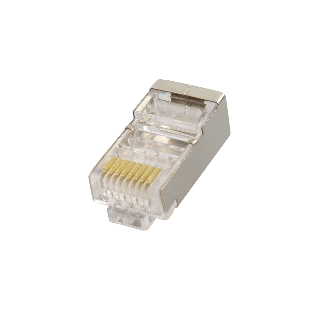 Conector Rj 45 Metalico Cat 6 E 3
