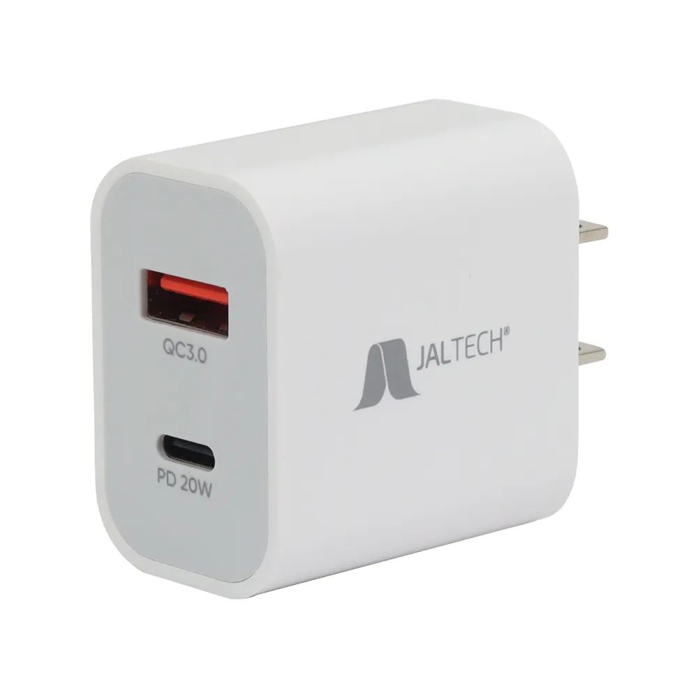 Convertidor Usb Y Tipo C De Pared 20W Qc