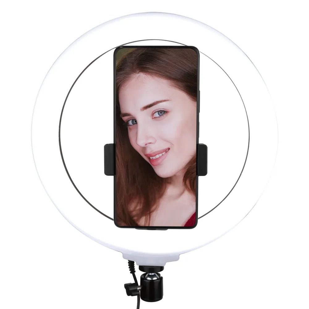 Aro De Luz 33 Cms Led + Trípode 2.1Mtrs