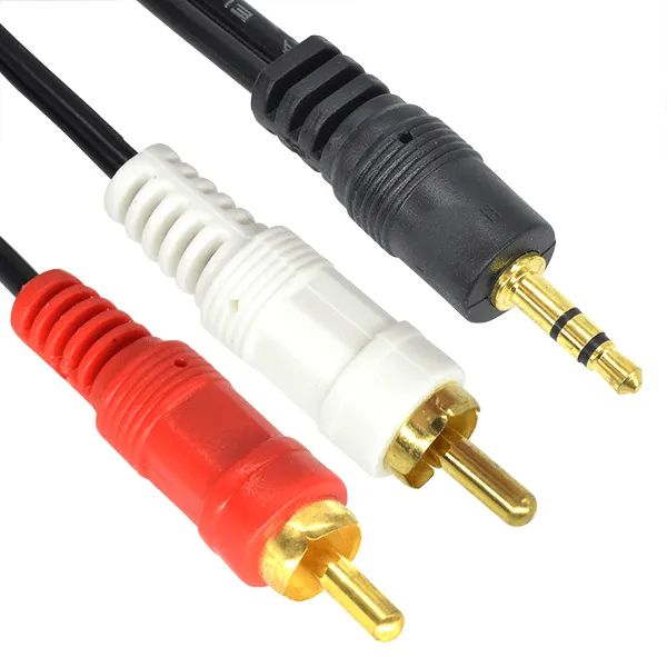 Cable Rca 2X1 Gold 4