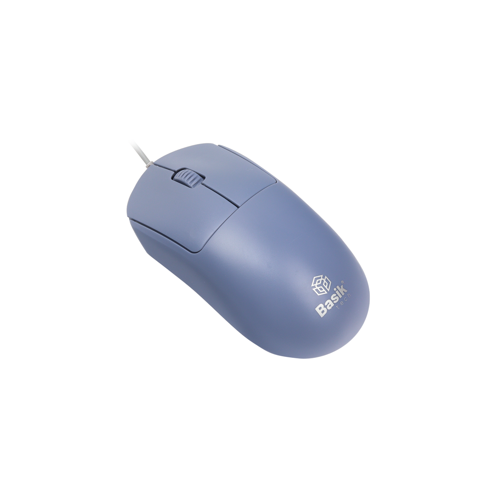 Mouse Usb Basik Tech Azul 2