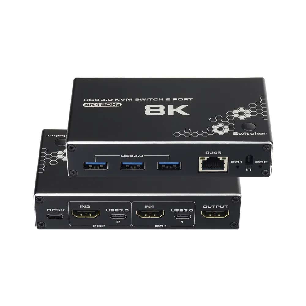 Switch Kvm 4K Usb 3.0 X3