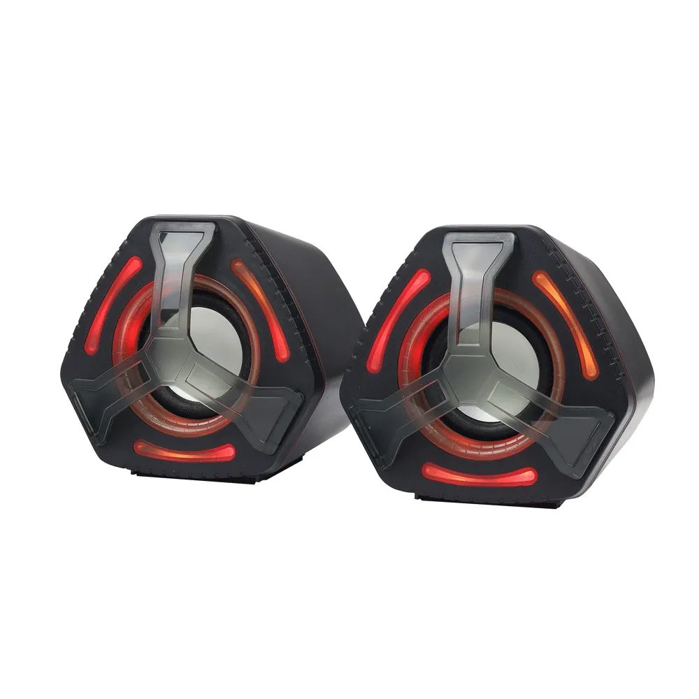 Speakers Usb Led Fusion Para Pc 4