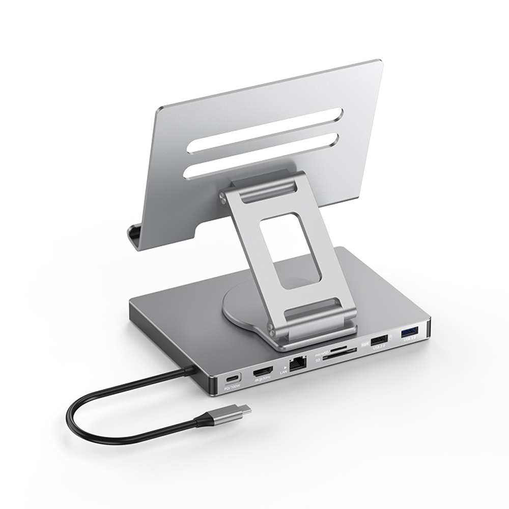 Stand Docking Station 7 En 1 Tipo C 2
