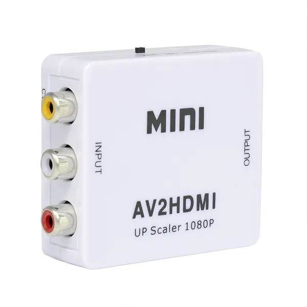 Caja Convertidora Rca A Hdmi 4